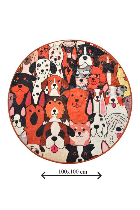 Mijölnir Alfombrilla de baño Dogs (100) Multicolor